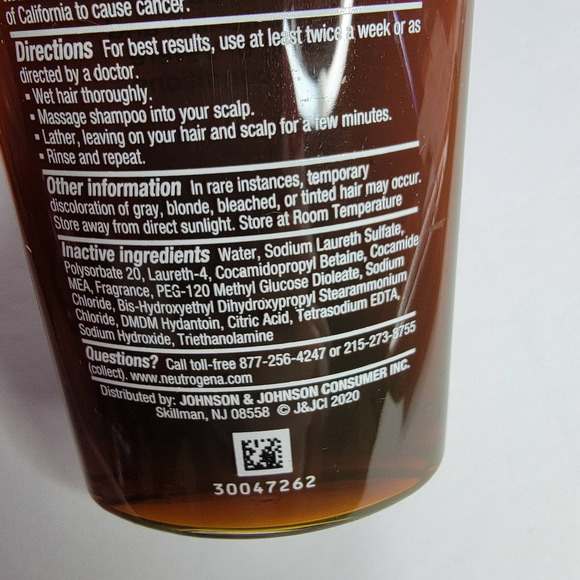 2 bottles T/Gel ® Therapeutic Shampoo Extra Strength 6 ounces medicated styling - Picture 4 of 13